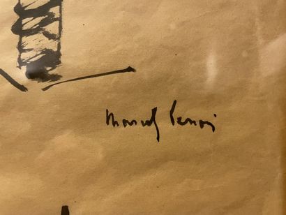 Marcel LENOIR (1872-1931)
Couple 
Encre de...