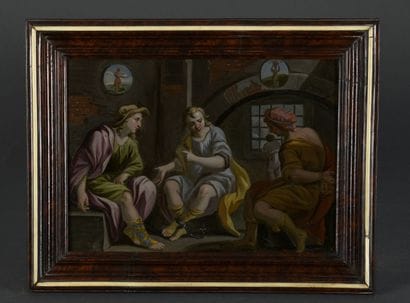 École ROMAINE du XVIIIe siècle
Joseph expliquant...
