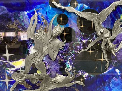 C.WOLKOFF (1949-)
Dancers and musician
Tin...