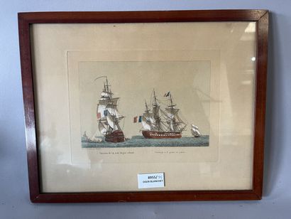 Lot of framed pieces. 

The smallest 