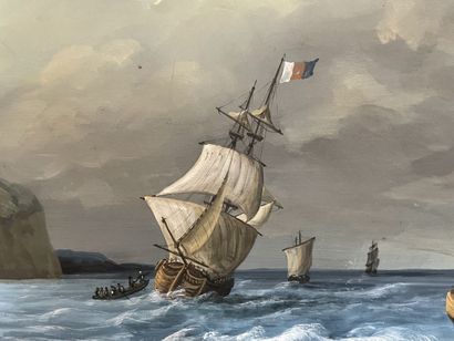 Ecole française du milieu du XIXème siècle...