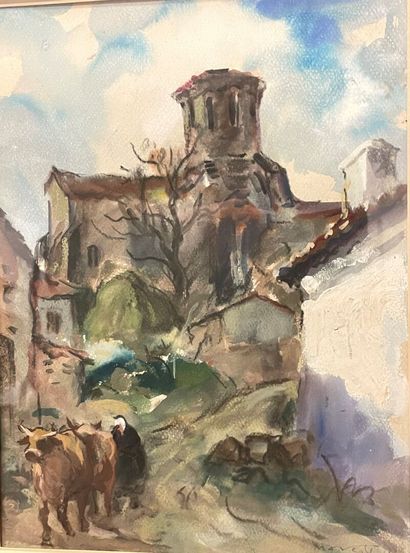 MAVESTE (école moderne)
Vue de village animée...