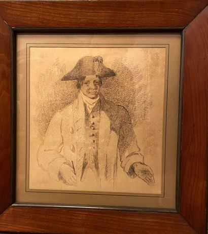 École FRANCAISE vers 1900
Portrait présumé...