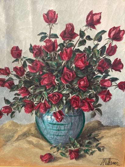 Jann Ber TILLENON (20th century)
Still life...