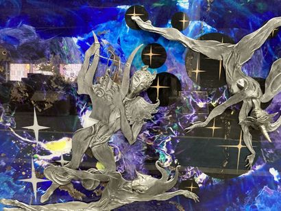 C.WOLKOFF (1949-)
Dancers and musician
Tin...
