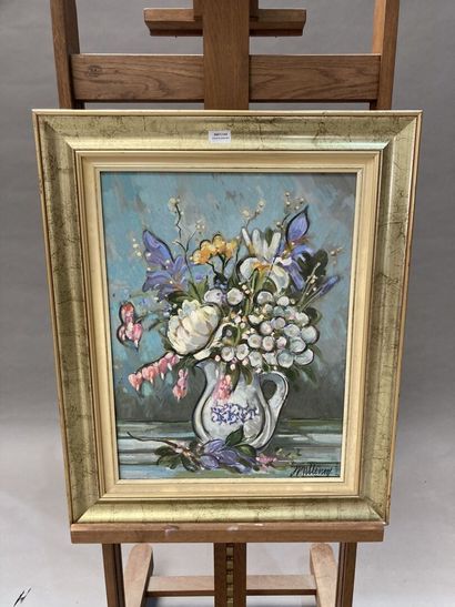 Jann Ber TILLENON (20th century)
Still life...