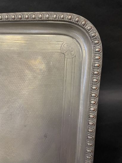 Silver plated platerie set including : 
a...