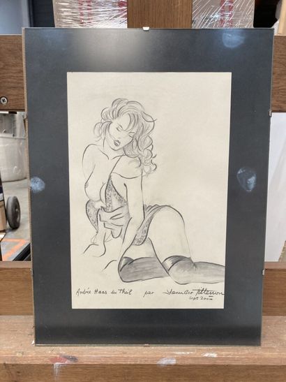 Yann Ber TILLENON (20th century)
Pin up 
Drawing...