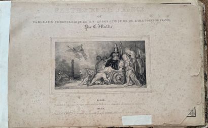 MULLIE
Fastes de la France. Lille, vers 1832.
1...