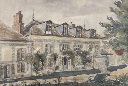 École anglaise du XIXème siècle 
Hyde Parker...