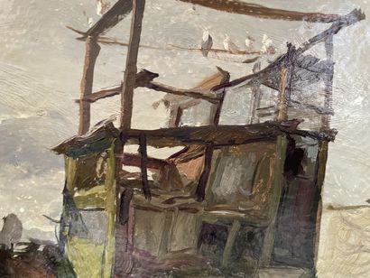 Anatole BELOKONNY (né en 1958)
Bidonville...