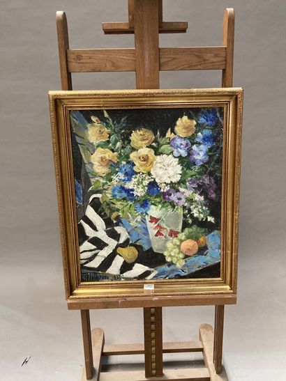Jann Ber TILLENON, (20th century)
Still life...