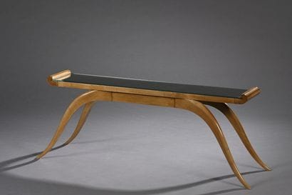 André ARBUS (1903-1969)
Table basse en placage...
