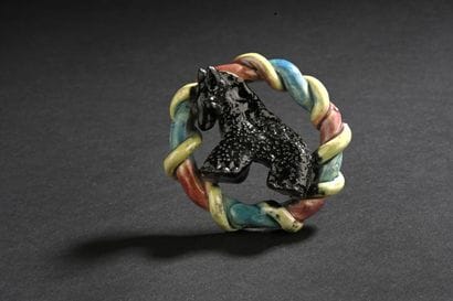 Guidette CARBONELL (1910-2008)
Black horse,...