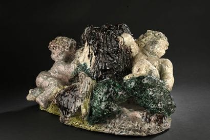 Guidette CARBONELL (1910-2008)
Rocaille garden,...