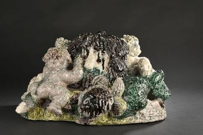 Guidette CARBONELL (1910-2008)
Rocaille garden,...