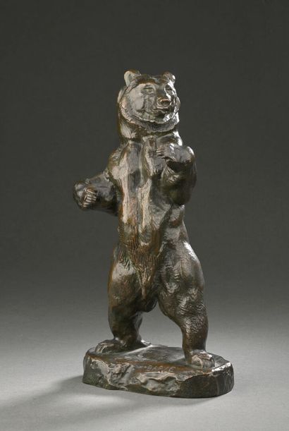 Antoine Louis BARYE (1795-1875). 
L'Ours...
