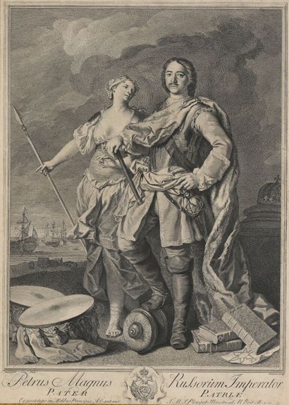 JACOPO AMICONI (1682-1752) d'après
Portrait...