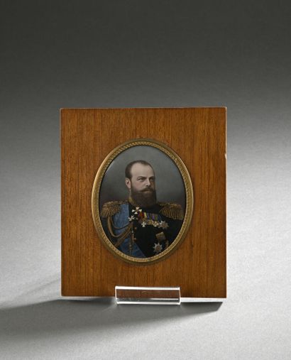 Portrait de l'empereur Alexandre III de Russie
Sur...