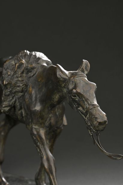 Gaston D'ILLIERS (1876-1932)
Retour de chasse.
Épreuve...