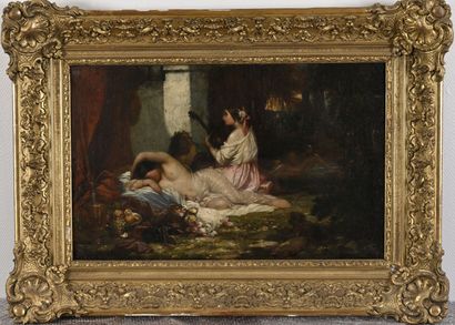 FRENCH SCHOOL circa 1850, entourage of
Narcisse...
