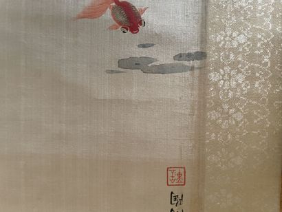 CHINE, début du XXe siècle
Bassin de poissons...