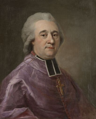 FRENCH SCHOOL circa 1760
Portrait of a Bishop
Canvas
69...