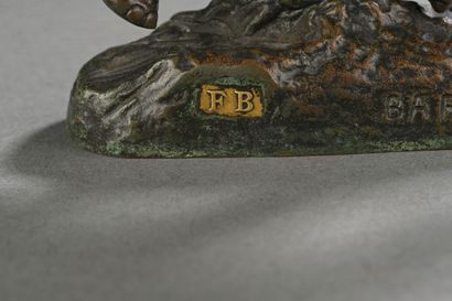Antoine Louis BARYE (1795-1875). 
Éléphant...