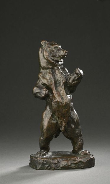 Antoine Louis BARYE (1795-1875). 
L'Ours...