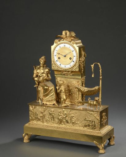 Pendule de cheminée dite « à la naissance...