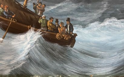 FRENCH SCHOOL, mid-19th century
Boat and...