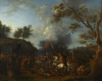 Jan Baptist van der MEIREN
(Antwerp 1664-1736)
Cavalry...
