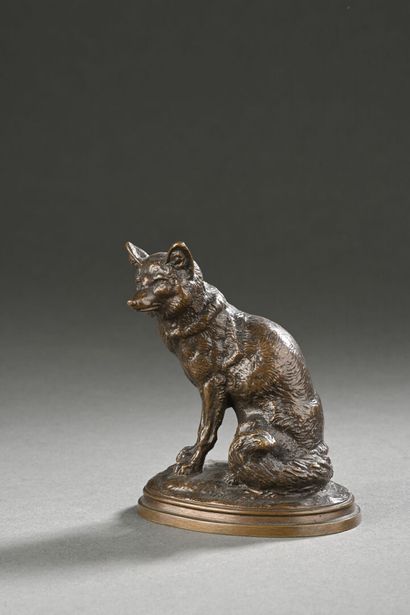 Édouard DELABRIERRE (1829 - 1910). 
Renard...