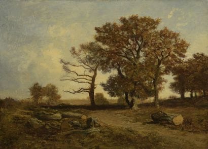 Auguste ANASTASI (1820-1889)
Cutting trees...