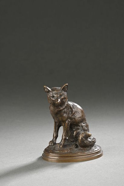 Édouard DELABRIERRE (1829 - 1910). 
Renard...