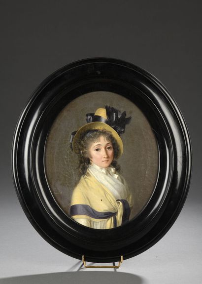 Jeanne-Elisabeth CHAUDET
(Paris 1767 - 1832)
Portrait...