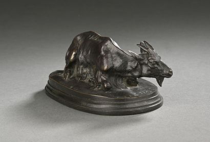 Pierre-Jules MENE (1810 - 1879). 
La Chèvre...