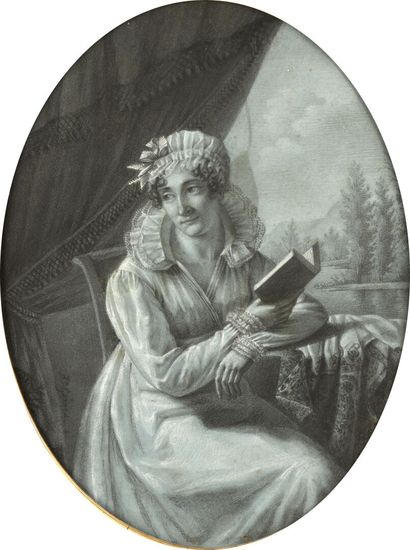 19th century FRENCH SCHOOL
Portrait of a...
