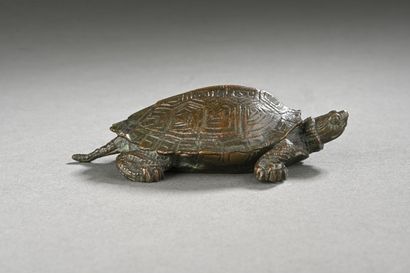 Antoine Louis BARYE (1795-1875). 
TORTUE...
