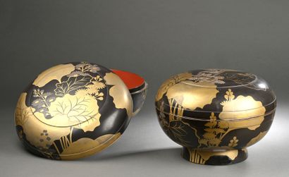 JAPON - Début XXe siècle
Paire de grandes...