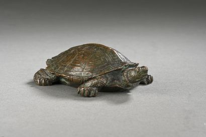 Antoine Louis BARYE (1795-1875). 
TORTUE...