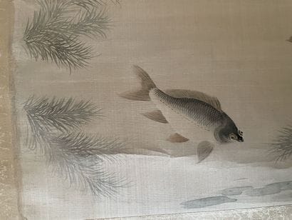 CHINE, début du XXe siècle
Bassin de poissons...
