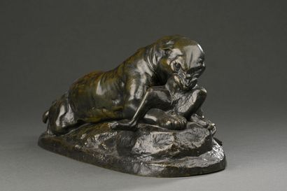 Antoine Louis BARYE (1795-1875). 
Jaguar...