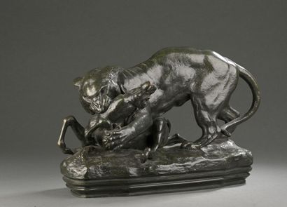 Antoine Louis BARYE (1795-1875)
Tigre surprenant...