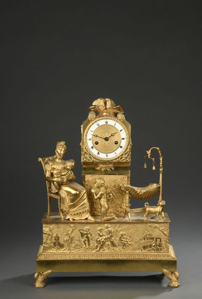 Pendule de cheminée dite « à la naissance...