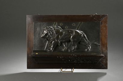 Antoine Louis Barye (1795 - 1875) 
Lion de...