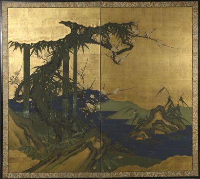 JAPON - Epoque EDO (1603 - 1868), XVIIIe...
