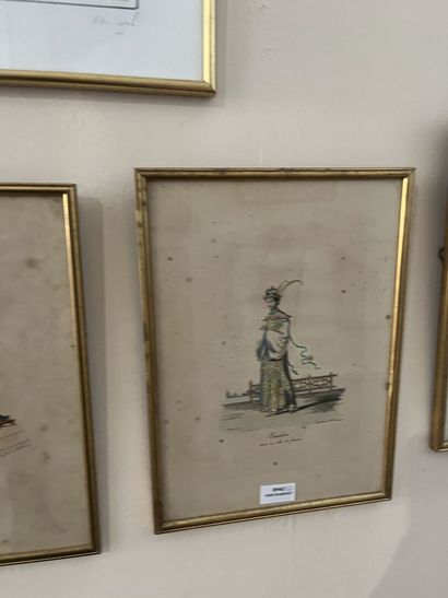 Très fort lot de pièces encadrées. 
La plus...
