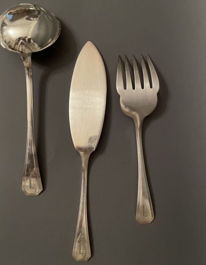 Maison CHRISTOFLE
Importante ménagère en...