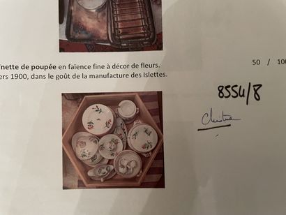 Lot de jeux anciens : croquet de salon, jeu...